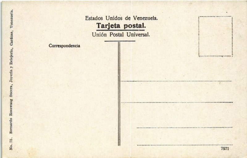 PC CPA VENEZUELA, CARACAS, EL CAPITOLIO, CONGRESS BUILDING, POSTCARD (b11011)