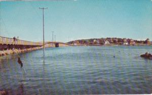 Maine Bailey Island Bridge 1957