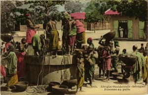 CPA AK Afrique Occidentale Femmes au puits SENEGAL (821893)