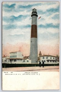 Absecon Lighthouse Atlantic City New Jersey NJ Historical Landmark Postcard