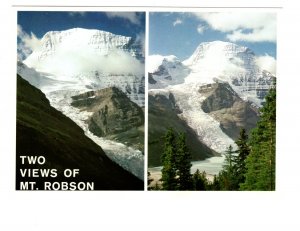 Two Views, Mount Robson, British Columbia,