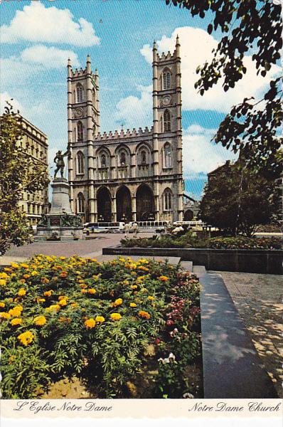 Canada Notre Dame Church Montreal