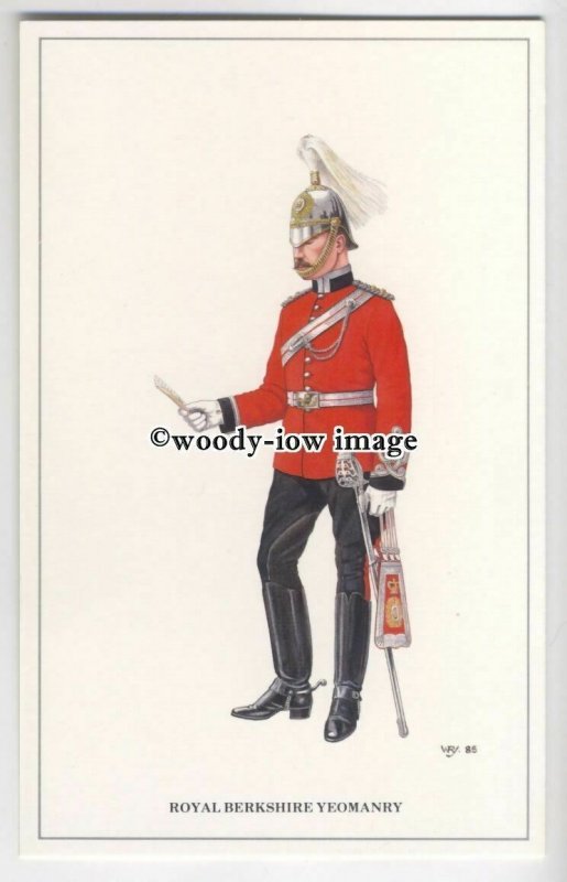 su2603 - Royal Berkshire Yeomanry, Artist- W.R.Younghusband - modern postcard 