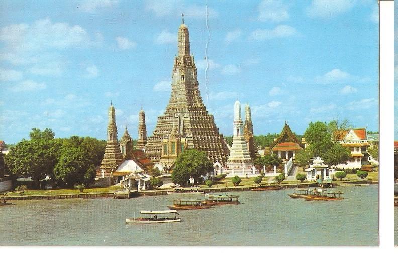 Postal 046059 : Wat Aroon-Temple of Dawn Bangkok