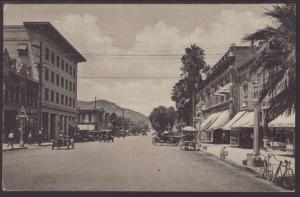 Street Scene,Riverside,CA Postcard