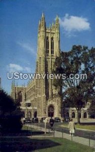 Duke University Chapel in Durham, North Carolina