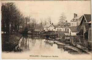 CPA DOULLENS Paysage sur l'Authie (807009)