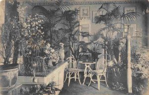 Mortensen Blumen Pflanzen Flower Shop Hamburg Germany 1910c postcard