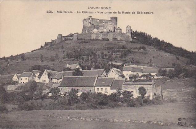 France Murols Le Chateau Vue prise de la Route de St-Nectaire