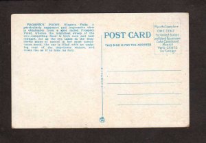 NY Niagara Falls Prospect Point New York ON Ontario Canada Postcard