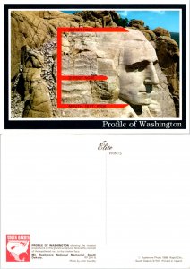 Profile of Washington, Mt. Rushmore National Memorial, South Dakota (10404)