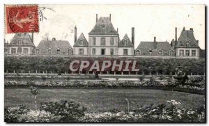 Fontainebleau Old Postcard Pavilion Henry IV and the park