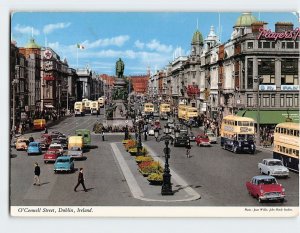 Postcard O'Connell Street, Dublin, Ireland