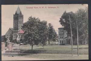 America Postcard - General View, O.W.U.Delaware T1077