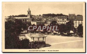 Old Postcard Rochefort sur Mer Place Colbert