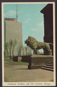 Prudential Building and Art Institute,Chicago,IL Postcard