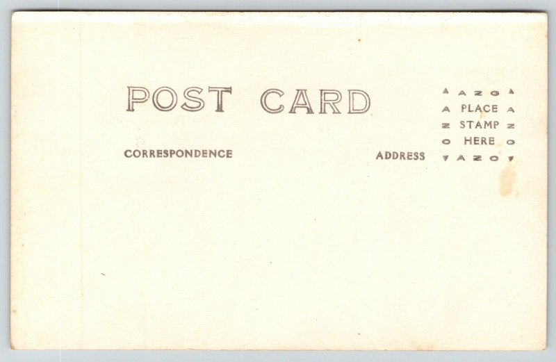 Guantanamo Bay Cuba~Panorama Fisherman's Point~Homes~Tower~Battleship~c1920 RPPC