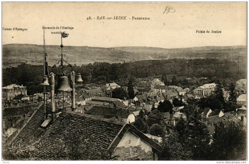 CPA BAR-sur-SEINE Panorama (722873)