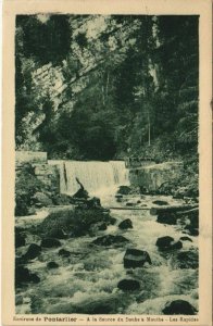 CPA MOUTHE A la Source du Doubs a Mouthe - Les Rapides (1115802)