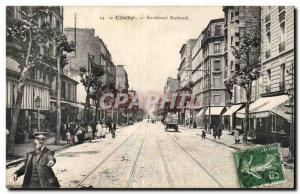 Clichy - Boulevard National - Old Postcard
