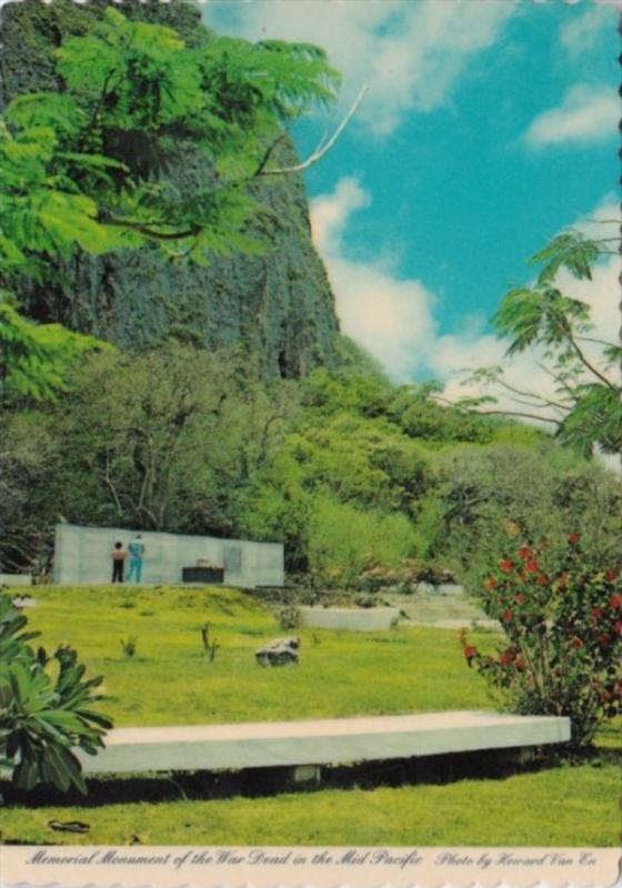 Saipan Memorial Monument Of The War Dead In The Mid Pacific On Saipan