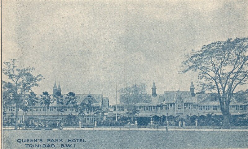 Vintage Postcard 1910's Queen's Park Hotel Trinidad BWI