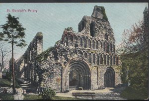 Essex Postcard - St Botolph's Priory, Colchester    DR617