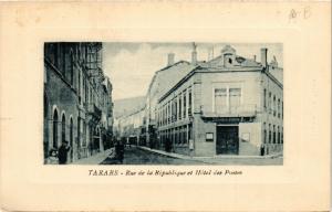 CPA TARARE - Rue de la Republique et Hotel des Postes (635781)