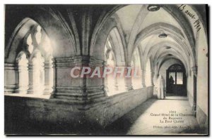 Old Postcard La Grande Chartreuse Grand hotel Reposoir The small cloister