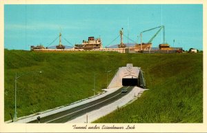 New York Massena Tunnel Under Eisenhower Lock
