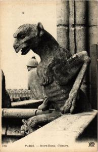 CPA PARIS (1e) - Notre-Dame Chimeres (218187)