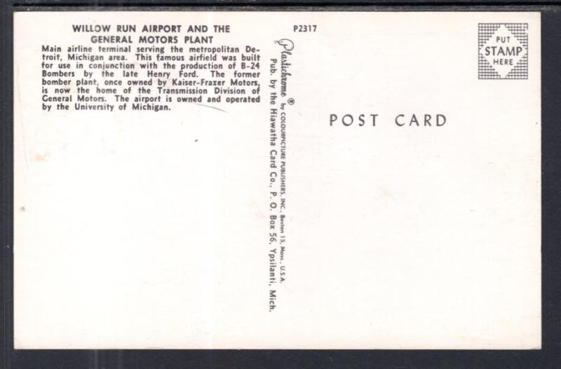 Willow Run Airport,Detroit,MI BIN