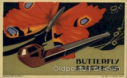 Butterfly Pipes Advertising Unused 