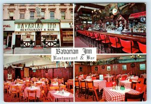 NEW YORK, NY ~ BAVARIAN INN Restaurant Bar  E. 86th Street c1960s 4x6 Postcard