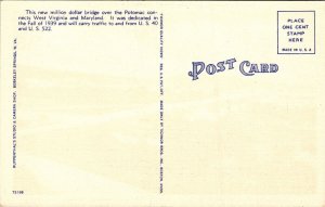 Berkeley Springs Hancock Bridge Potomac River Us 40 522 Md Berkeley Postcard