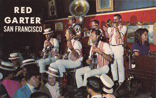 Barbary Coast Banjo Band The Red Garter Beer Palace and Night Club San Franci...