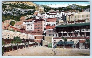 GIBRALTAR Casemates Barracks Postcard