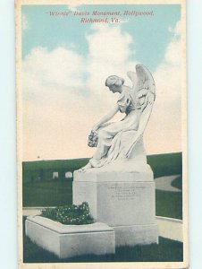 W-border MONUMENT SCENE Richmond Virginia VA AE7777