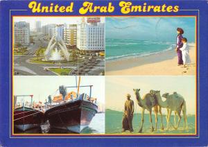 B95724 united arab emirates camel ship bateaux dubai 