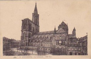 France Strasbourg La Cathedrale Cote Sud