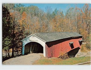 Postcard Narrows Bridge, Bloomingdale, Indiana