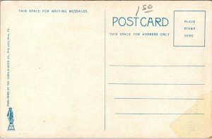 Vtg 1920s Dupont Hotel Wilmington Delaware DE Postcard