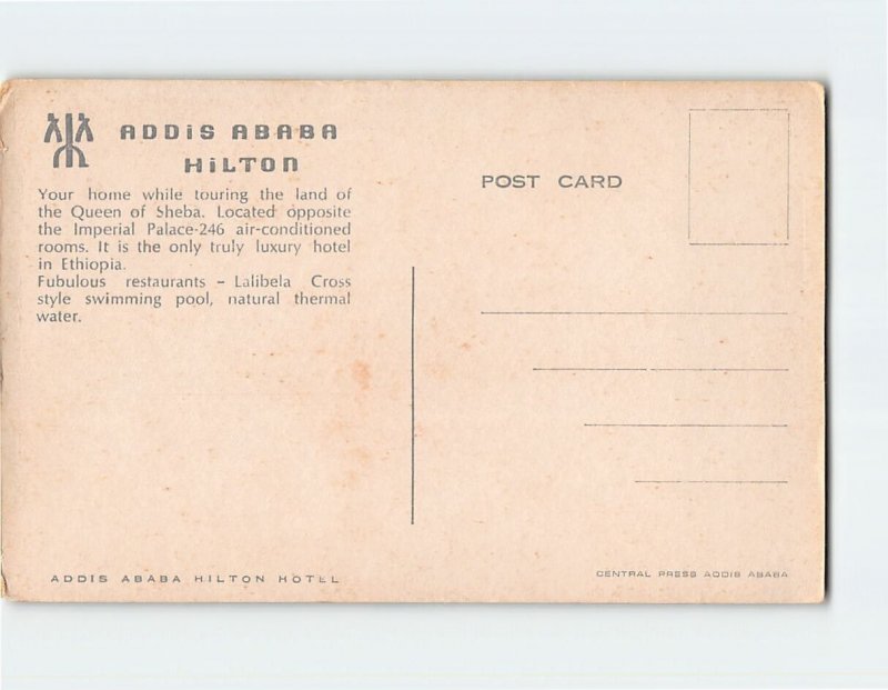 Q-44555 Addis Ababa Hilton Ethiopia