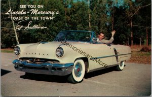 See You On Lincoln-Mercury's Toast of the Town Ed Sulliven Postcard PC219