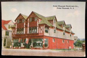 Vintage Postcard 1907-1915 Point Pleasant Hardware Store, Point Pleasant, N.J.