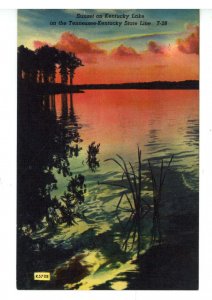 TN - Kentucky Lake. Sunset