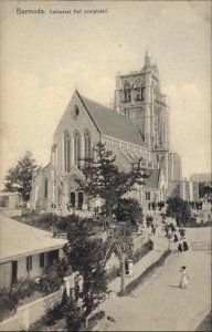 Bermuda Uncompleted Cathedral c1910 Vintage Postcard
