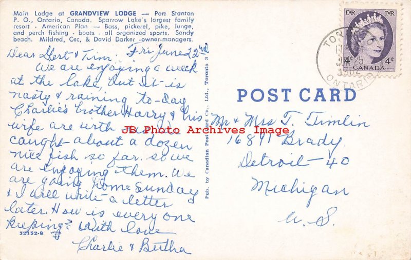 338551-Canada, Ontario, Port Stanton, Grandview Lodge