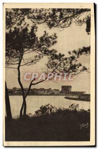 Old Postcard Capbreton Sea and Bouret