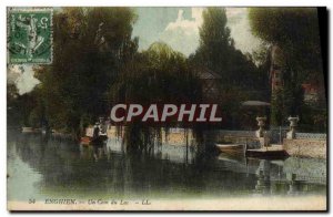 Old Postcard Enghien A Corner of the Lake